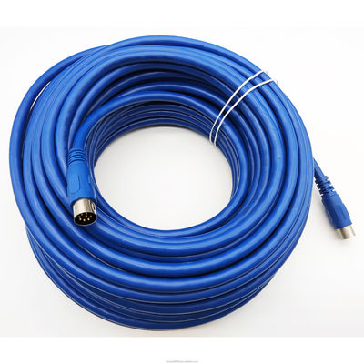 کابل های سفارشی 8P DIN طول 25M لوازم خانگی AWG16-AWG28