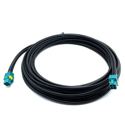 4P مرد به مرد کابل مینی فاکرا کد 50 اوم Z Pigtail Fakra زن جک به فاکرا Z کابل پلاگین مرد RG316